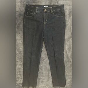 Relativity Women's Straight Leg Jeans - Dark Blue